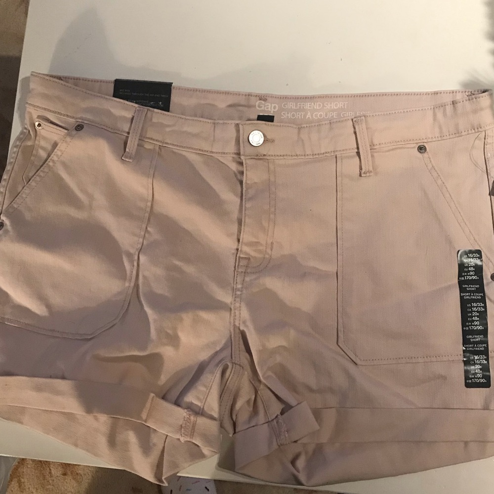 Brand New GAP Girlfriend Pale Pink Shorts